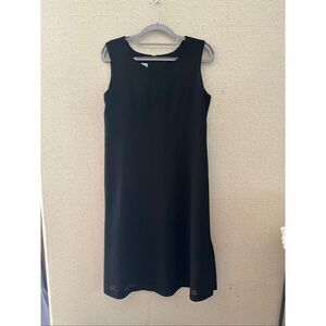 Vintage black midi dress